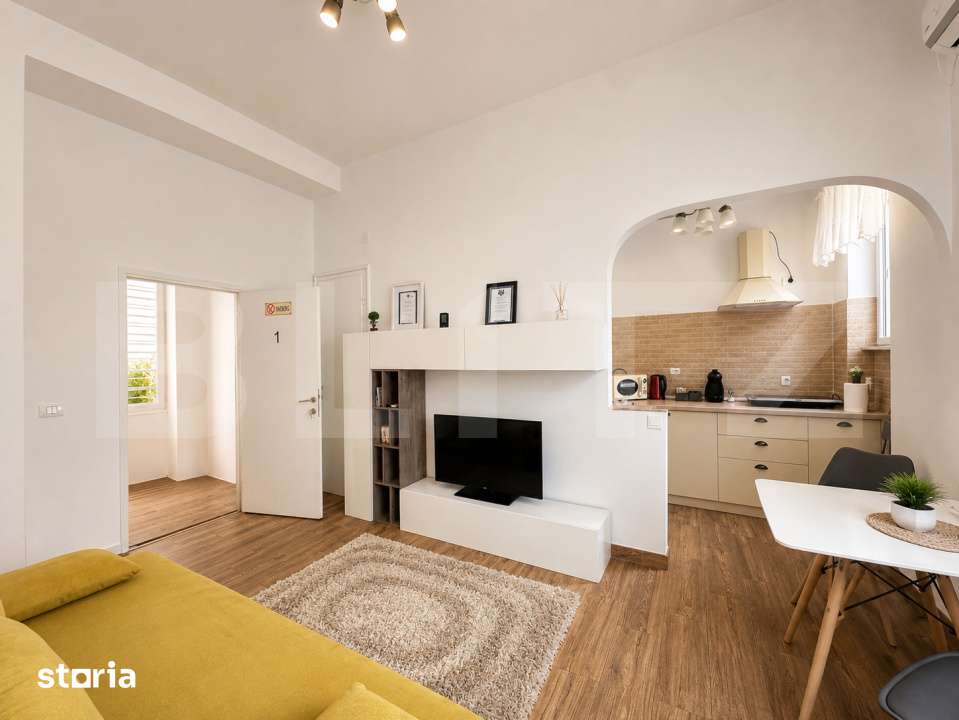 Cladire istorica, apartament, 4 camere- 130 mp, etaj 1, zona Centrala — fotografia 3
