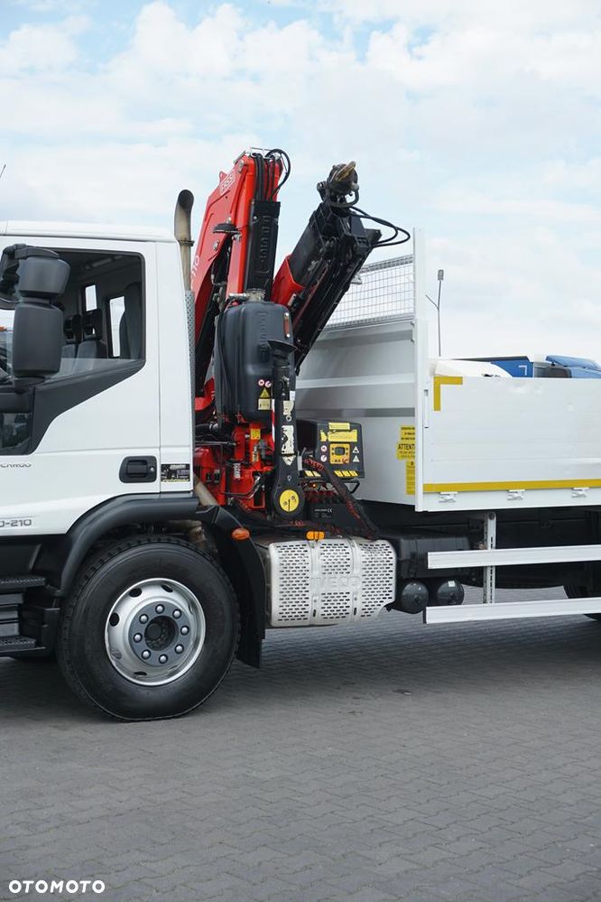 Iveco EUROCARGO / 160-21 / SKRZYNIOWY + HDS / FASSI F110 / ROTATOR / PILOT - 27