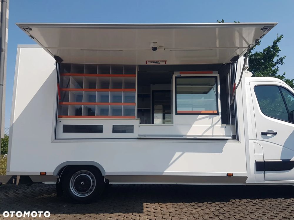 Renault MASTER SKLEP BAR FOODTRUCK KONTENER NISKOPODŁOGOWY AUTOSKLEP AGREGAT ZANOTTI KLIMA DMC 3500 KG - 30