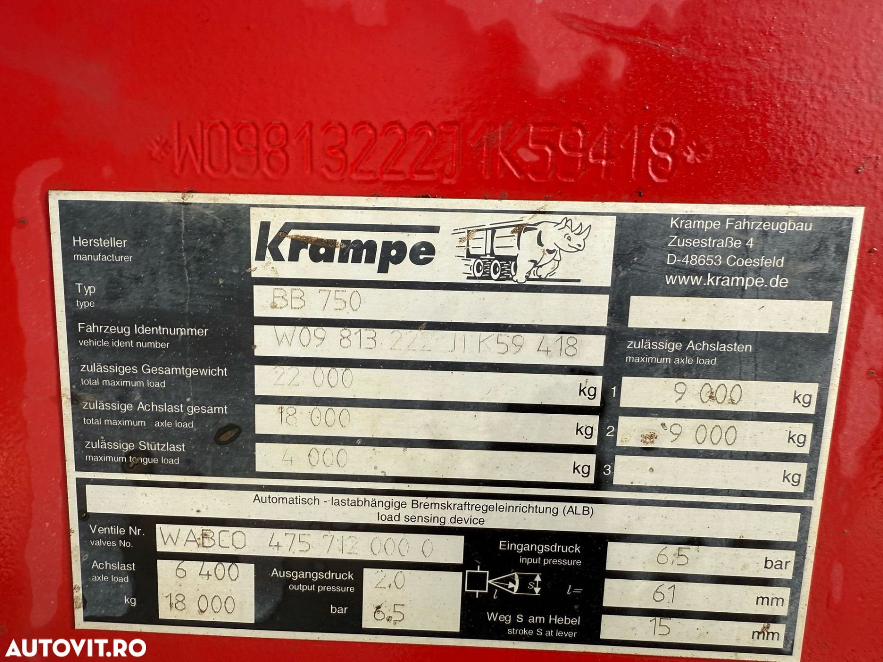 Krampe Big Body 750 - 3