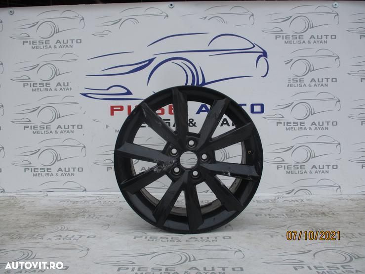 Janta Skoda Rapid 16" 7J ET46 5JA601025G an 2012-2013-2014-2015-2016-2017-2018-2019 - 1