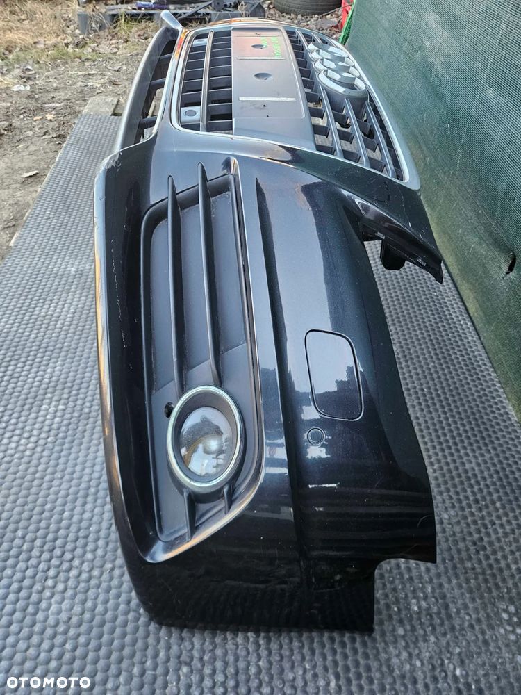 Zderzak Przód Przedni S-Line Czarny Spryski Xenon Czujniki PDC Atrapa Gril Kratki Halogeny Audi A4 B8 Sedan Kombi 08r - 23