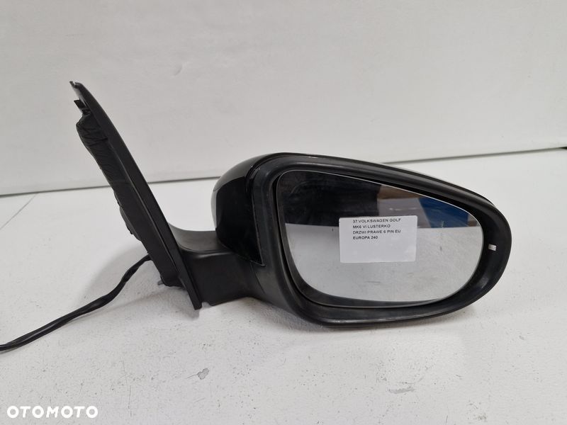 volkswagen golf 6 vi lusterko drzwi prawe 6 pin eu - 11
