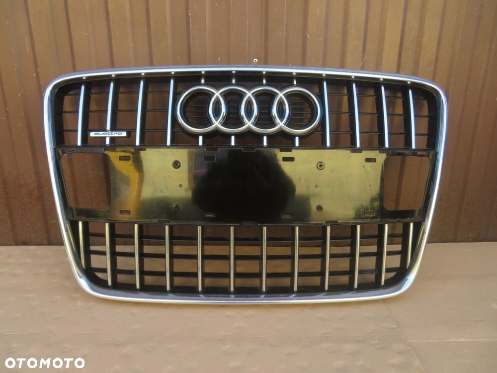 ATRAPA GRILL AUDI Q7 I LIFT S-LINE 4L0 10-15R DEMONTAŻ KRAKÓW - 1