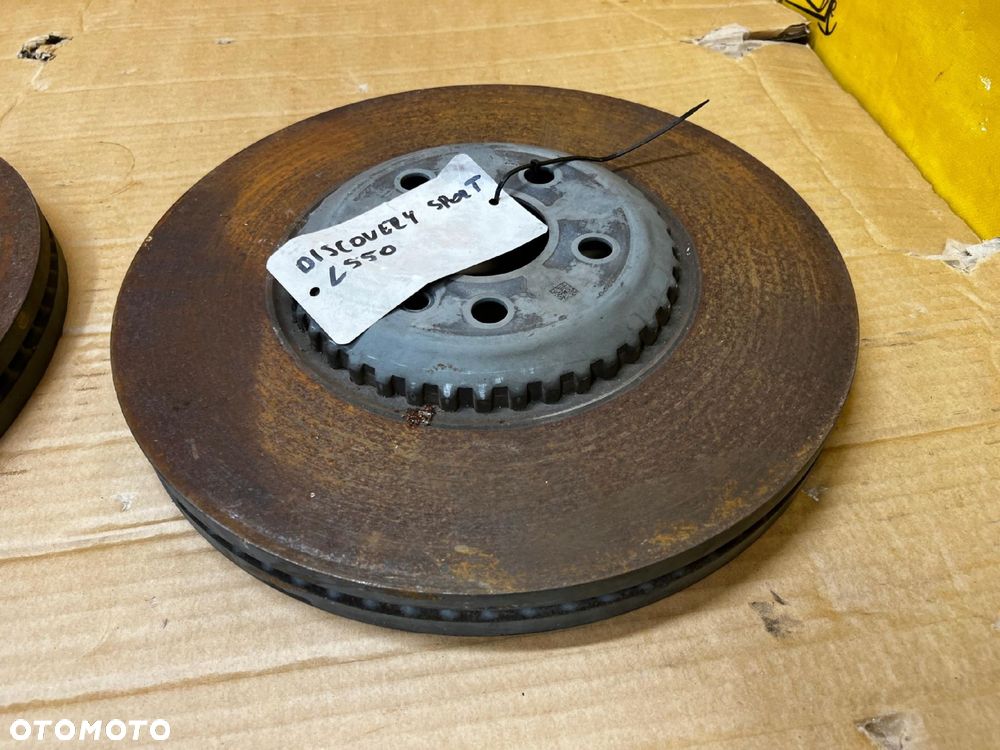 KOMPLET NOWE TARCZE HAMULCOWE PRZÓD LAND ROVER DISCOVERY SPORT V L550 - 2