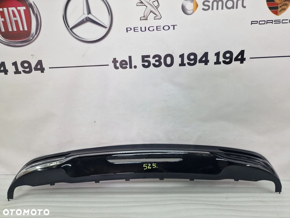 MERCEDES S-KLASSA W222 AMG 13- DYFUZOR / SPOJLER  ZDERZAKA TYLNEGO TYLNIEGO TYŁ + CHROM ŚRODKOWY , NR A2228850238 , NR AUKCJI DT525 - 1