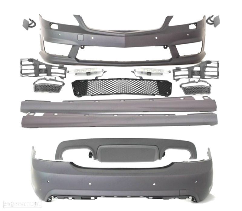 KIT CARROÇARIA AMG LUZ DIURNA COM PDC MERCEDES S W221 05-11 - 3
