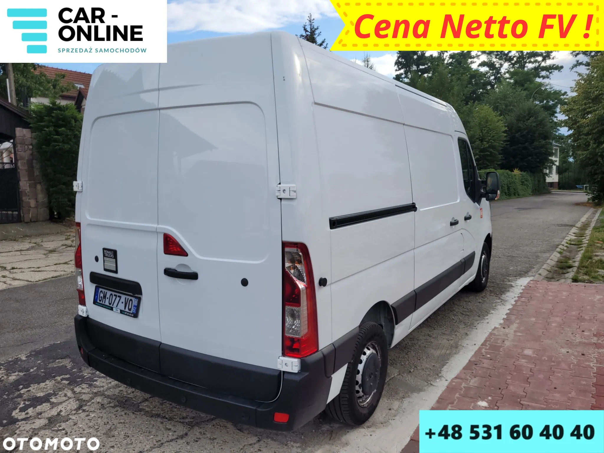 Renault MASTER LIFT*NOWY MODEL*2.3 150 KM*Euro 6*L2H2*PDC*FV23% - 8