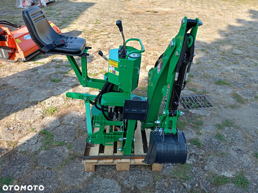 Koparka do ciągnika BHM95 z własną pompą hydrauliczną Mikrus Troll TRX Raty Transport - 5