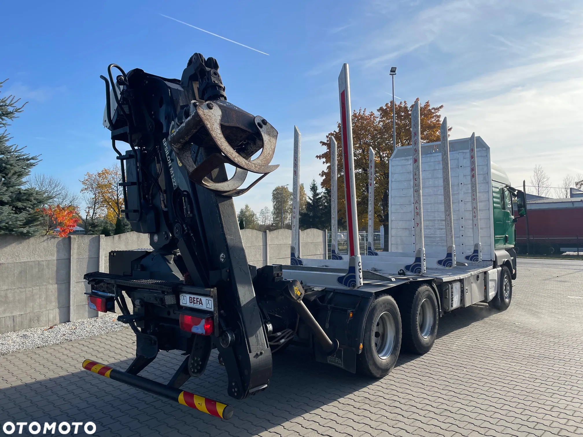 MAN TGX 26.500, 6x4, HDS EPSILOM M12Z, do transportu drewna. - 6
