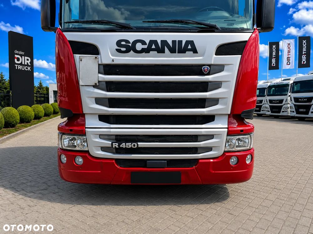 Scania R450 BEZ EGR! HIGHLINE STANDARD AUTOMAT+RETARDER EURO6 NISKI PRZEBIEG! RAMA BEZ KOROZJI ! DWA ZBIORNIKI !Spojlery Międzyosiowe 11.2017rok ! - 16