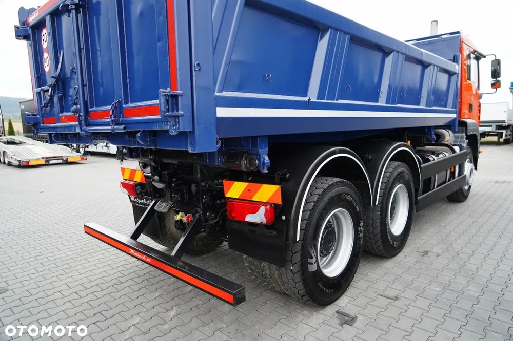 MAN TGA 33.350 / 6x4 / WYWROTKA / HYDROBURTA / MEILLER KIPPER / BORDMATIC / MANUAL / SPROWADZONY - 21