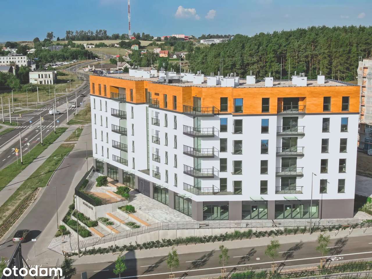 3-pokojowe mieszkanie 55m2 + taras Bezpośrednio