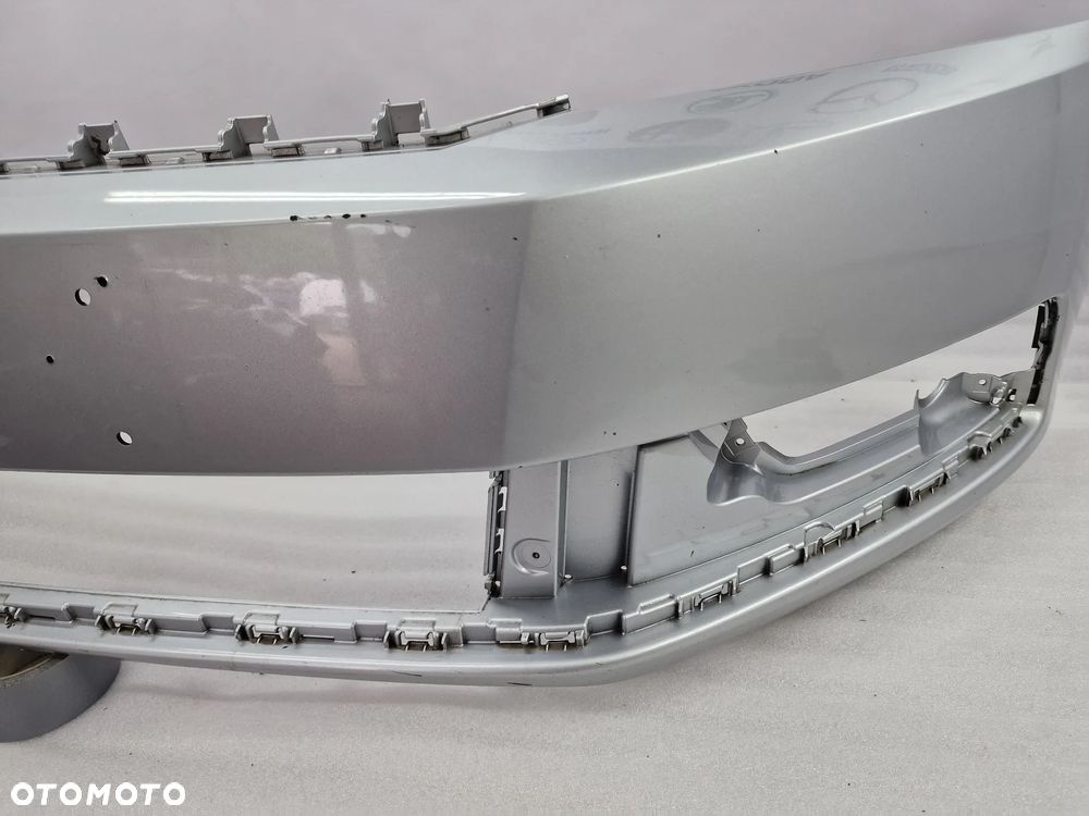 VW PASSAT B7 3AA 10- ZDERZAK PRZEDNI PRZÓD , ŁADNY , SREBRNY METALIK , BEZ SPRYSKÓW I PDC , NR AUKCJI NZ846 - 10