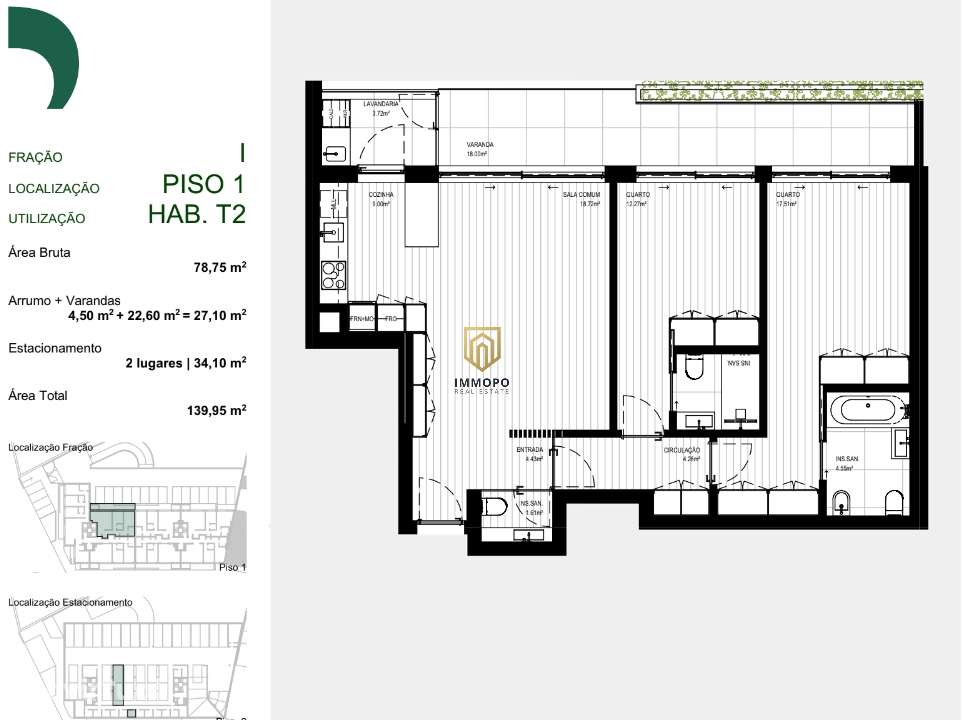 T2 novo, Cidade de Rebordosa - Grande imagem: 2/14
