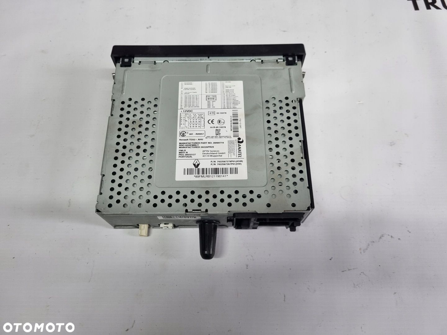 RADIO CD AUX USB 12V RENAULT MIDLUM GAMA D EURO 6 - 4