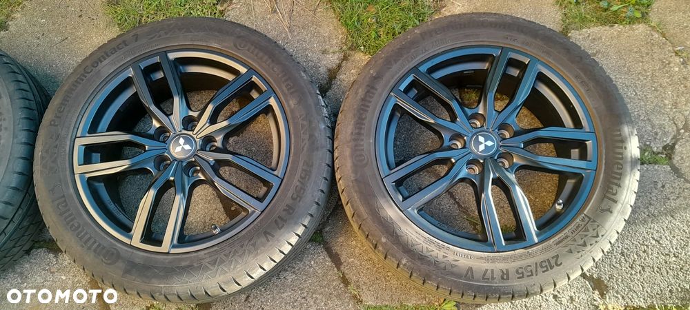 Letnie czarne Mitsubishi MMDA06 Continental PremiumContact 7 215/55 R17 94 V FR 5x114,3 - 5