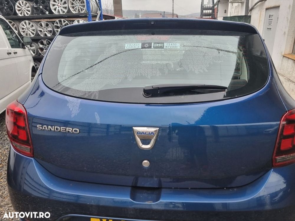 Haion Cu Luneta Dacia Sandero 2 Facelift 2016 - 2020 Hatchback 4 Usi BLUE TERPR (1488) - 1