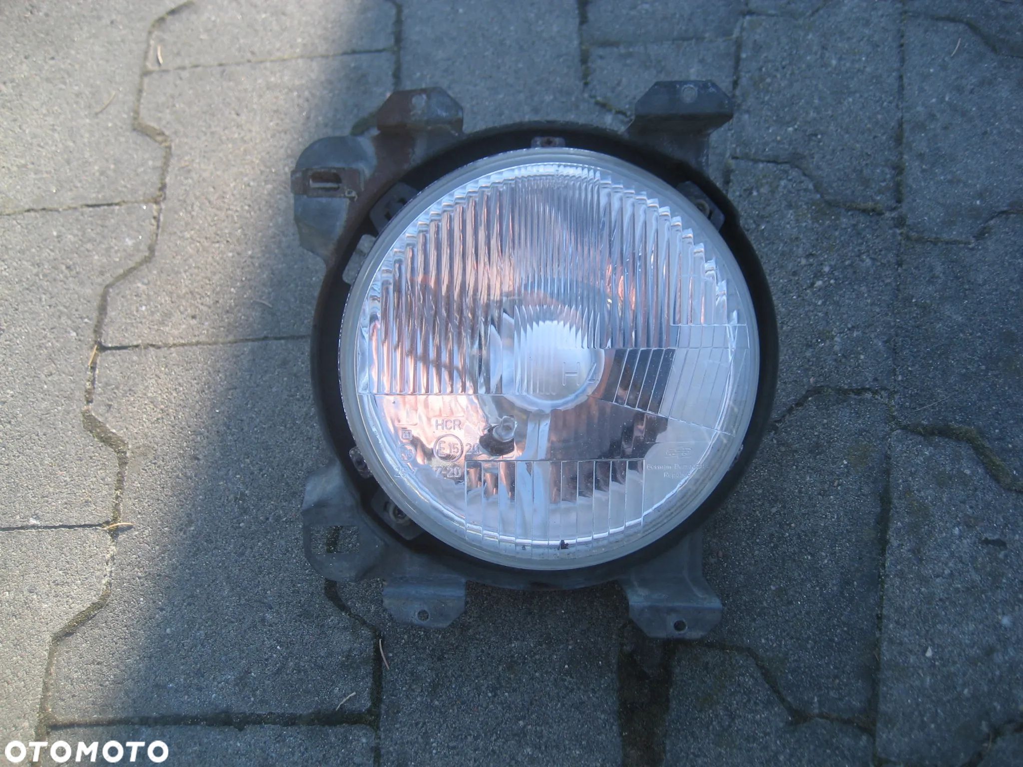 vw t3 transporter t3 lampa przód prawa 251941752h - 1