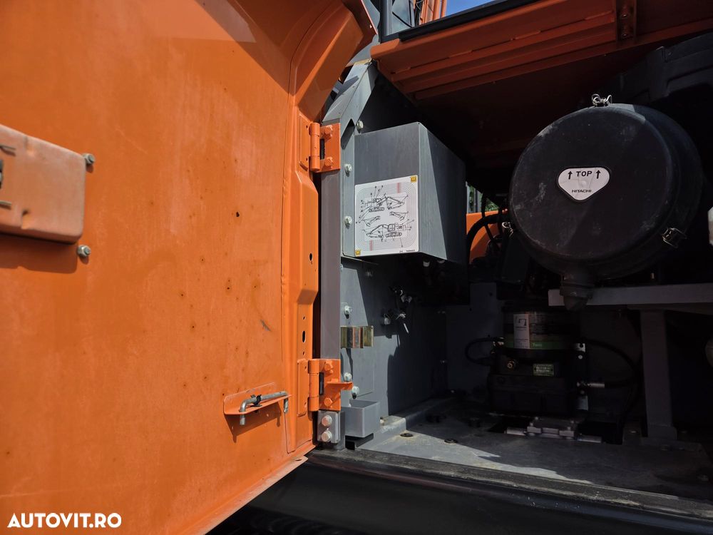 Hitachi BRATE LUNGI NOI la 18m, 2018, 9.033h, 3 pompe hidr HITACHI, masa operationala arpx 35t, senile LATE 90% ok, doar 1.200h deplasare, camera spate, Consum mediu 16l/h, REVIZII MOTOR SI HIDR EFECTUATE, posibilitate leasing, PROMOTIE 119.500 EUR+Tva - 16