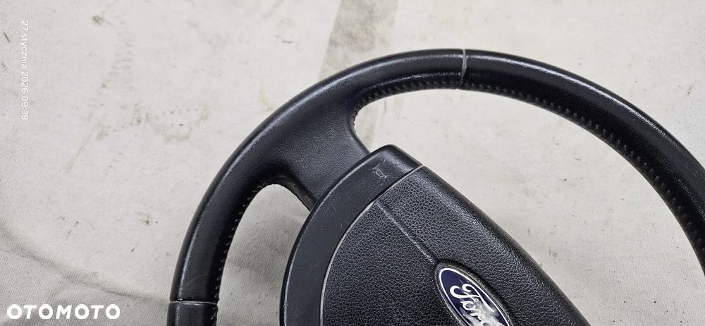 Kierownica skóra skórzana airbag poduszka Ford Fiesta Mk6 2004r 5d hatchback - 4