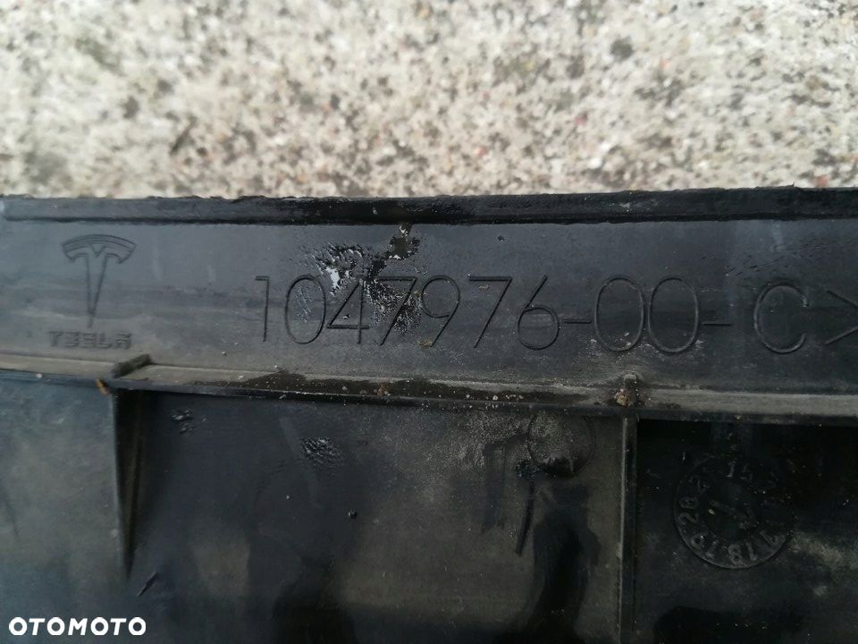 TESLA X LISTWA ZDERZAKA TYLNEGO TYŁ LEWA PRAWA ORG - 3