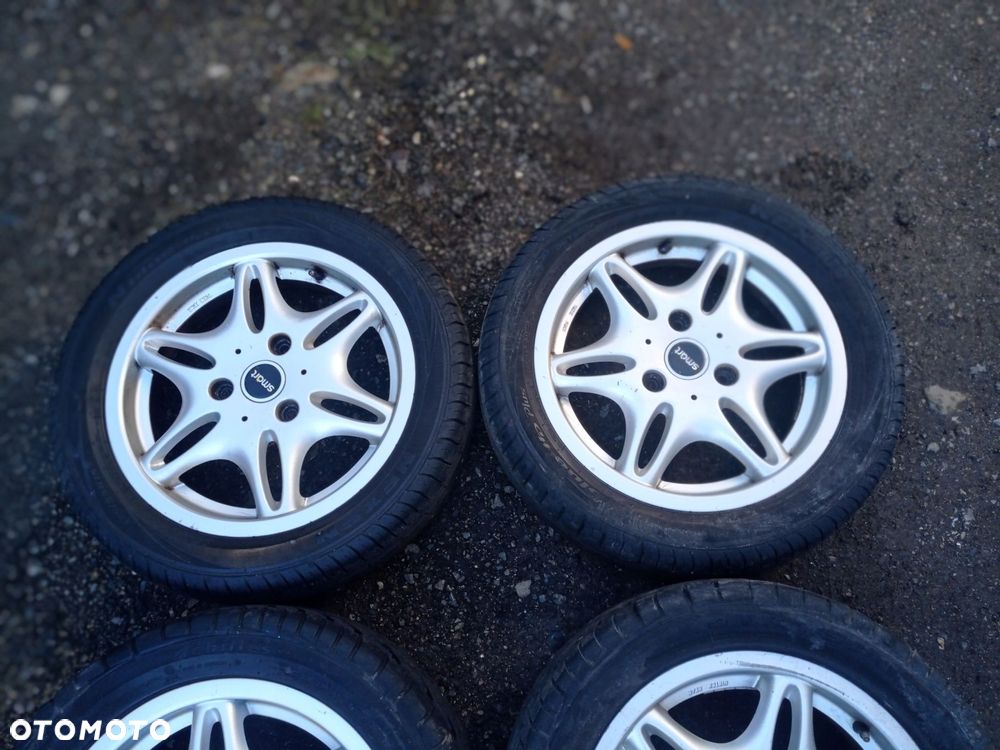 felgi aluminiowe 15" smart fortwo ii 451 komplet - 2