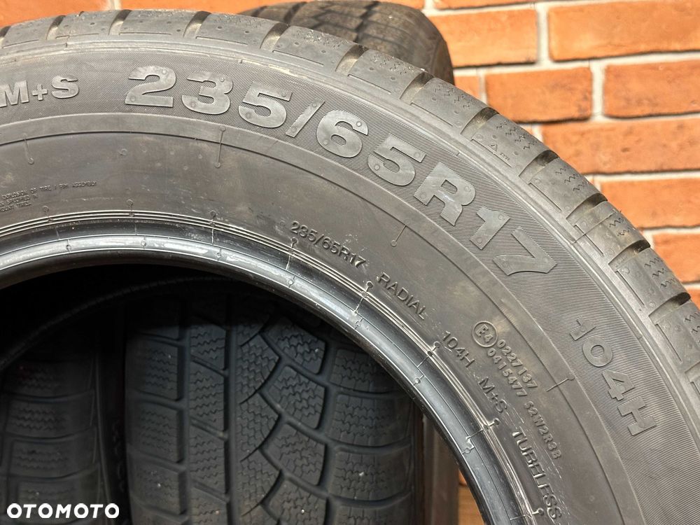 Opony Continental 4X4WINTERCONTACT 235/65R17 2025 8mm Jak Nowe - 11