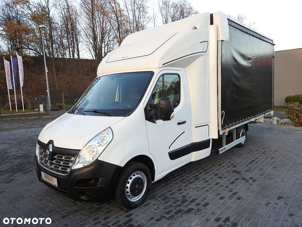 Renault MASTER PLANDEKA 10 PALET WEBASTO TEMPOMAT KLIMATYZACJA PNEUMATYKA AUTOMAT   170KM - 7