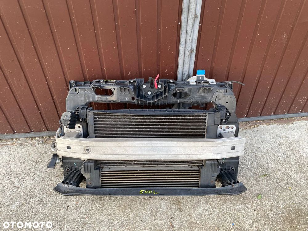 KOMPLETNY PAS PRZEDNI BELKA CHŁODNICE WZMOCNIENIE FIAT 500L - 3