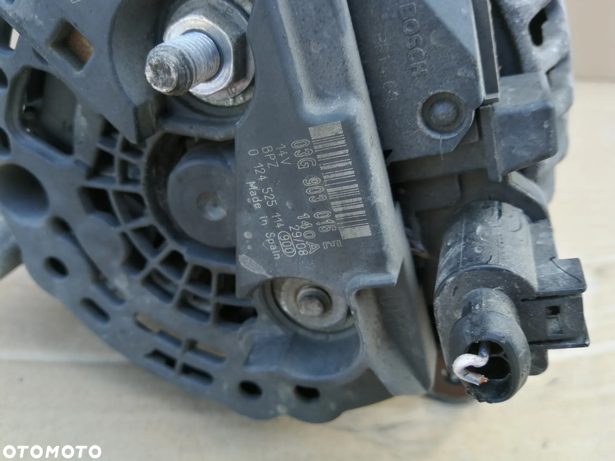 Audi A4 B8 A5 alternator 03G903016E 2.0TDI CR - 5