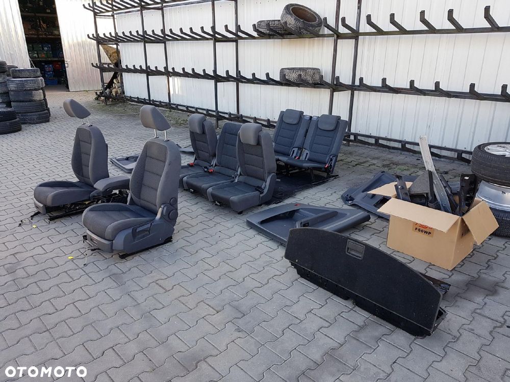 VW TOURAN 2 II 10-15r FOTELE PRZEKŁADKA Z VANA 7 OSÓB - 4