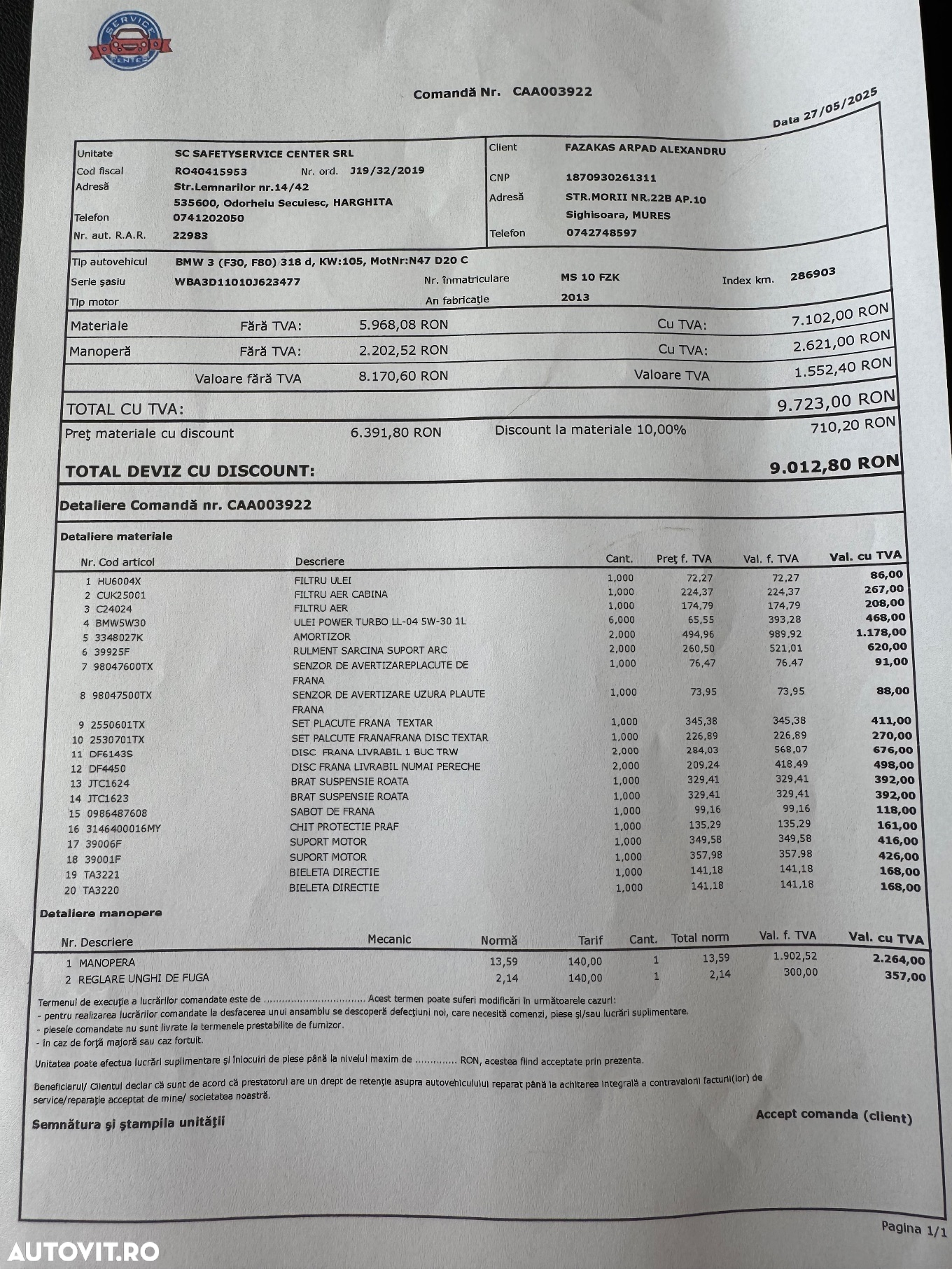 BMW Seria 3 318d - 30