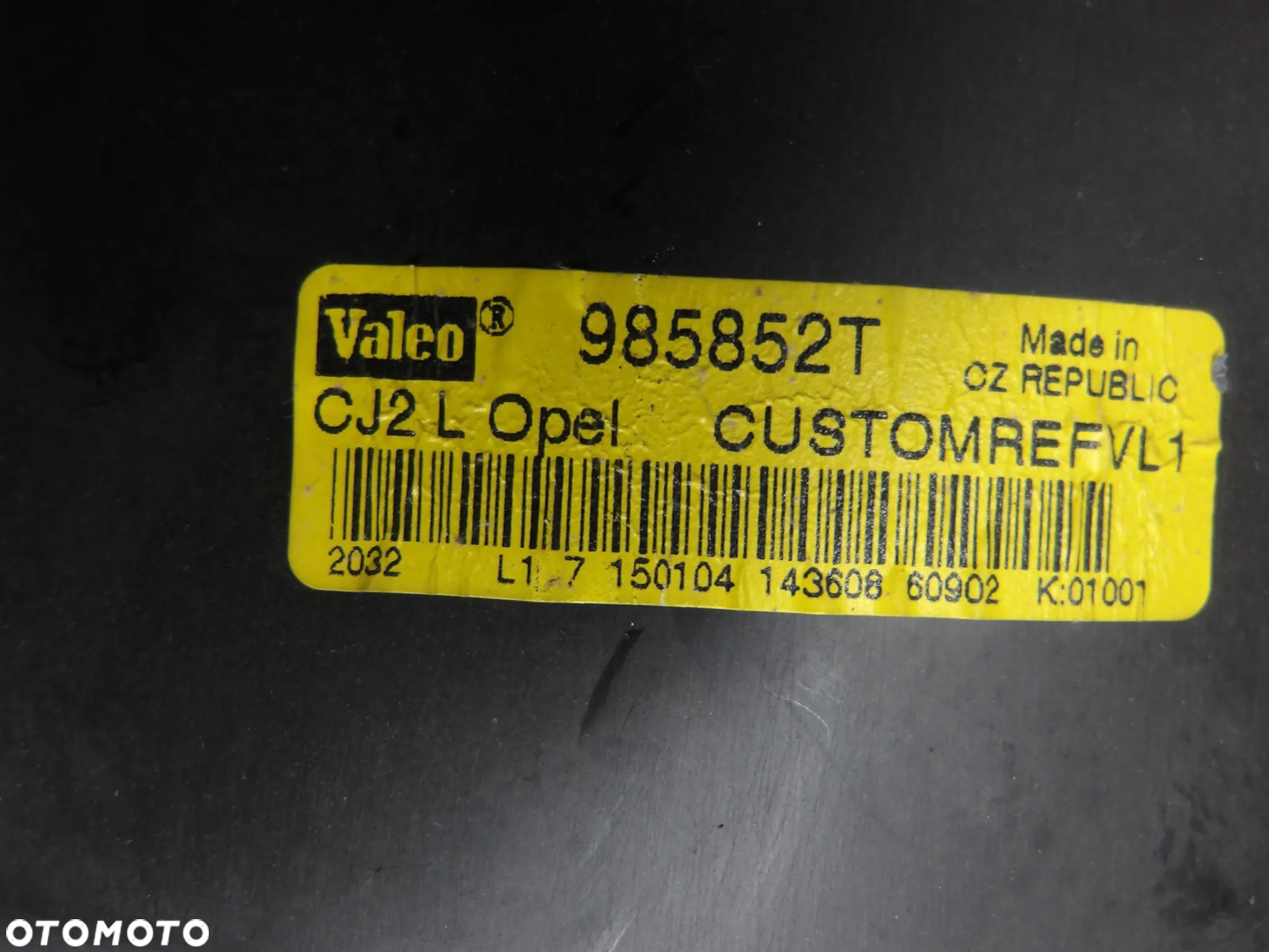 OPEL VECTRA C KOMBI 2.0D DMUCHAWA WENTYLATOR NAWIEWU 985852T - 4