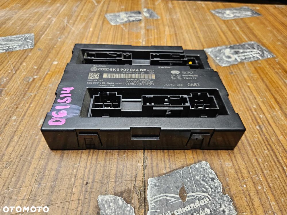 Moduł 8K0907064DP Sterownik Komputer Komfortu Audi A4 B8 A5 Q5 Europa - 5