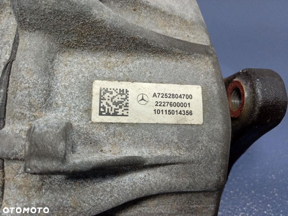 S-KLASA W223 4.0 V8 BITURBO 503KM SKRZYNIA REDUKCYJNA A7252804700 - 9