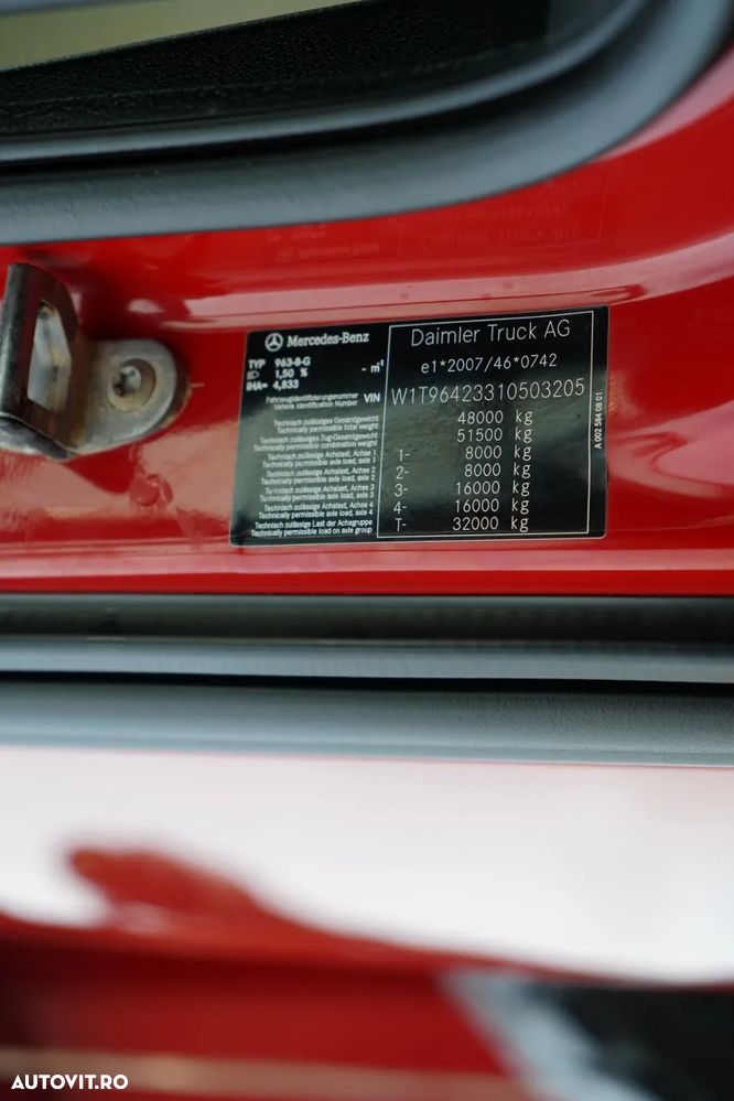 Mercedes-Benz AROCS 4145 / 8x8 / BASCULATOR SPATE / KH KIPPER / MANUAL / EURO 6 - 38