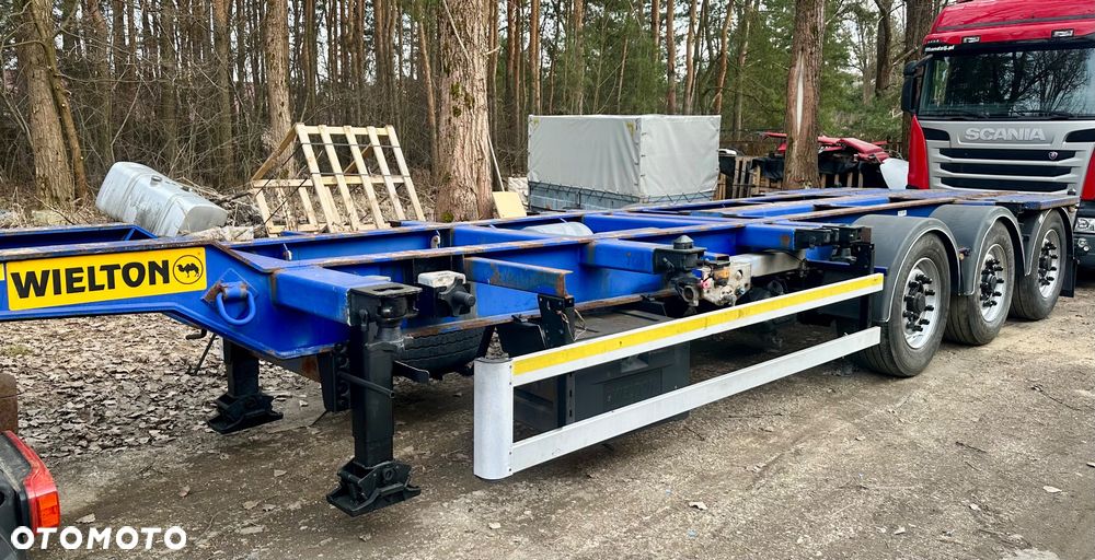 Wielton NS-34PT ROZSUWANA BPW OŚ PODNOSZONA 1x20 2x20 1x35 1x40 1x45 Waga:5990kg 2009r - 6