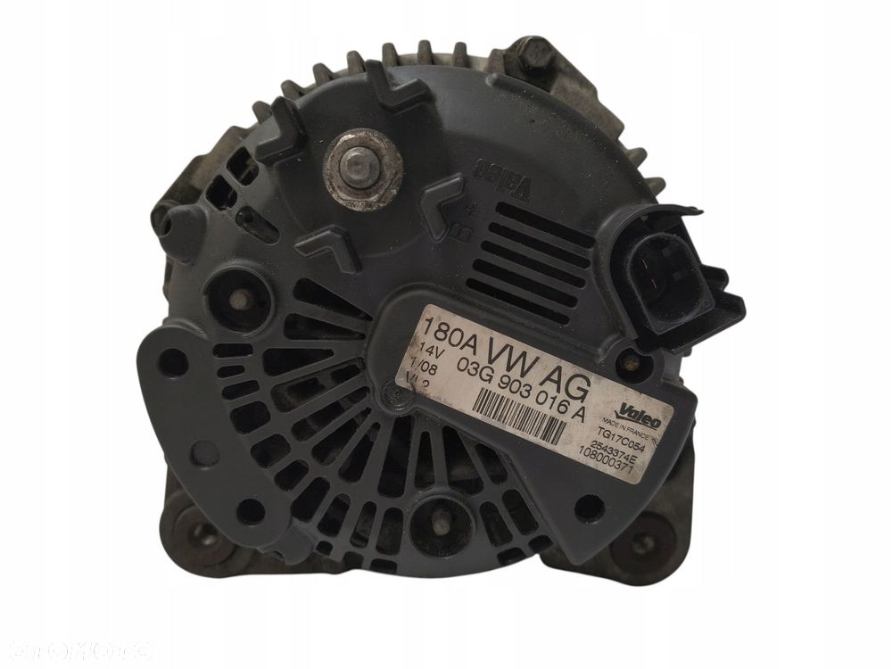 ALTERNATOR Audi A6 C6 A4 B7 2.0 TDI 03G903016A 180A VALEO - 6