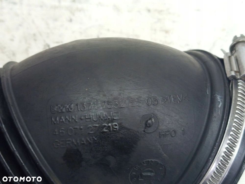 RURA PRZEWÓD POWIETRZA KOLANKO BMW E81 E82 E84 E87 E88 E90 E91 E92 7532755 - 4
