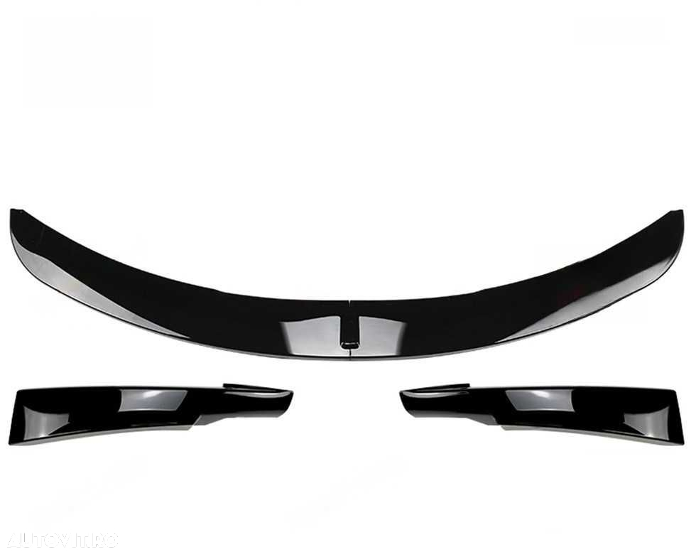 Prelungire Lip Complet Cu Splitere Bara Fata M BMW E90 Facelift 2009+ - 2