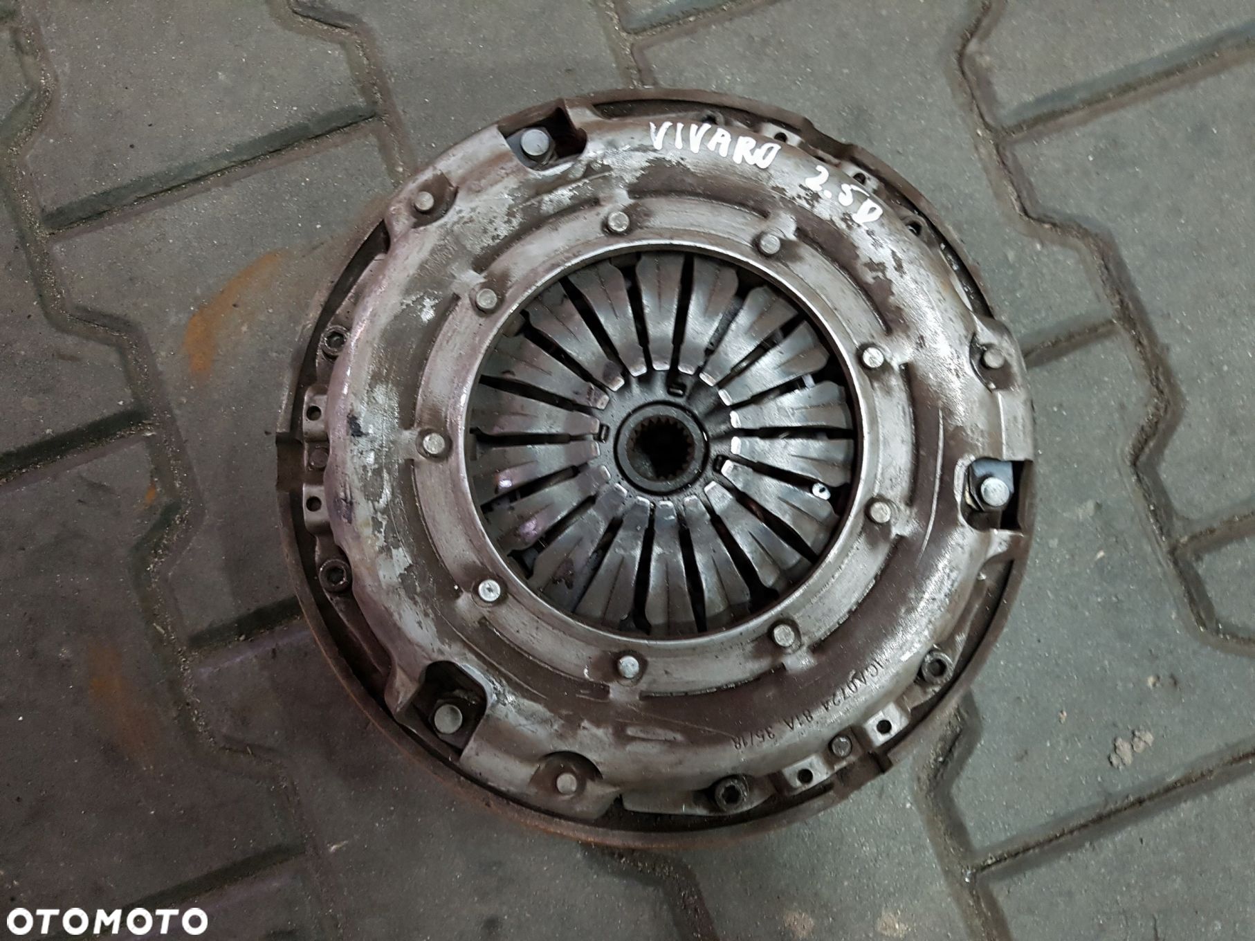 OPEL VIVARO II 06-14r TRAFIC 2.5 DCI SPRZĘGŁO KOMPLET - 1