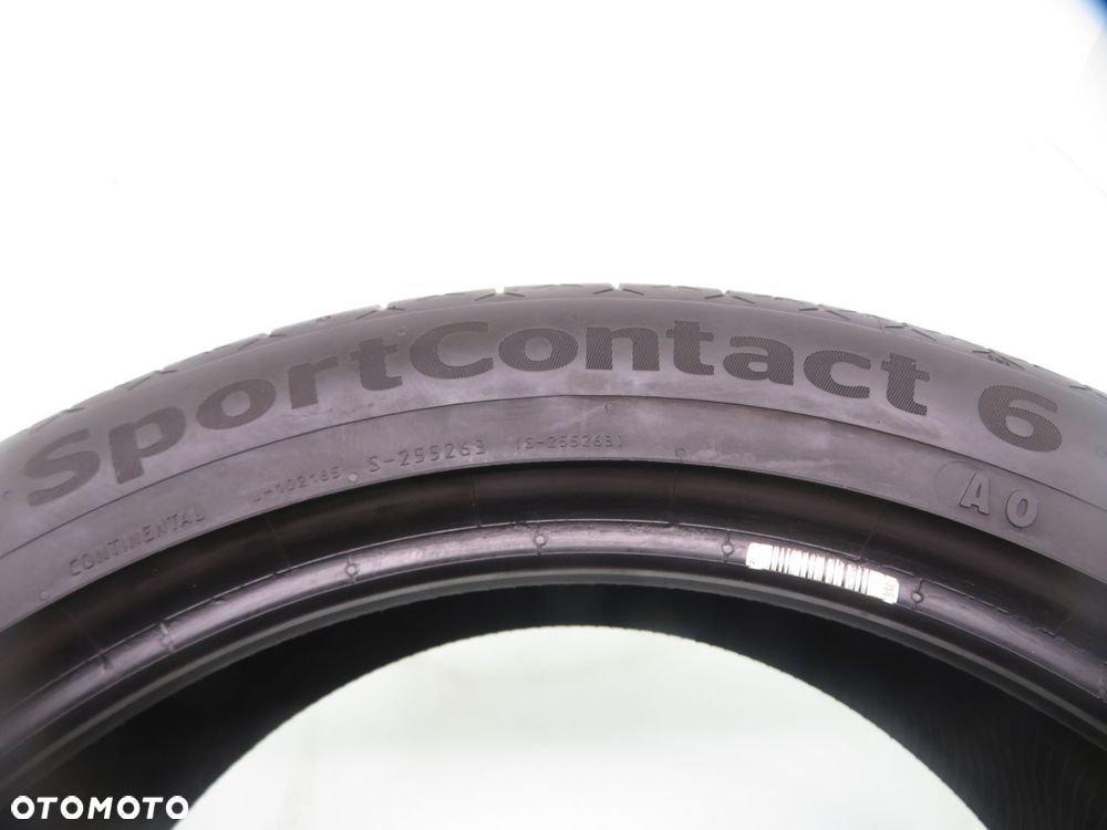 2x 255/40R20 OPONY LETNIE Continental Sport Contact 6 101Y XL A0 - 4