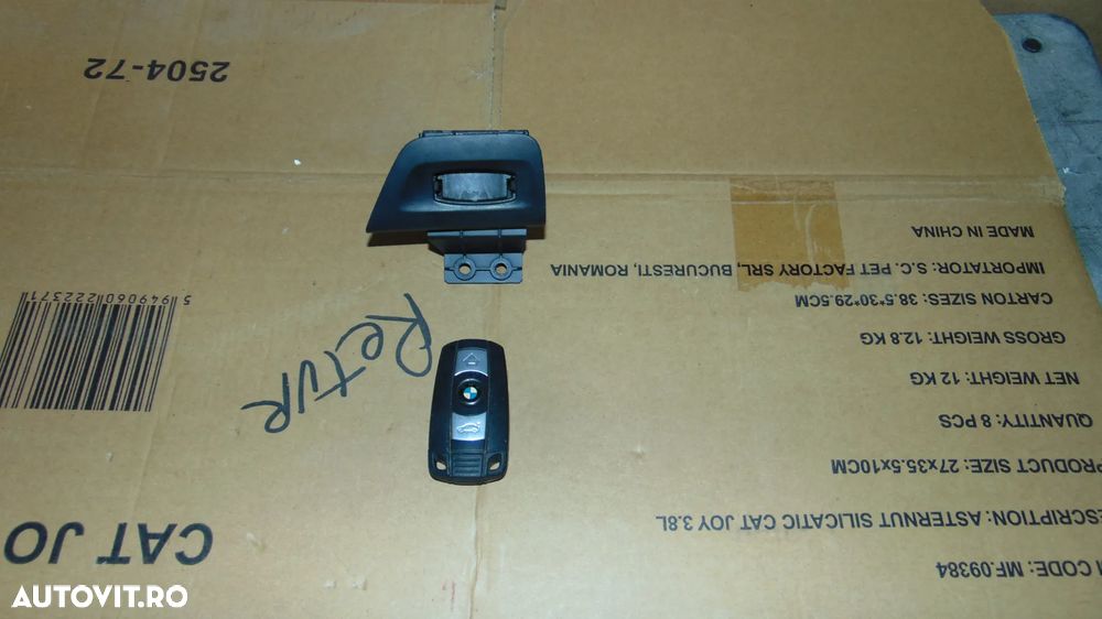 Cheie cu contact BMW Seria 1 E87 2.0 diesel N47 D20A an 2007 cod 6954717-12 - 1
