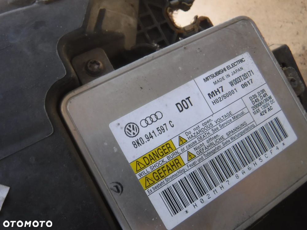 Audi A5 S5 8T A4 B8 Audi A7 S7 A6 C7 Skoda Superb II LIft Vw CC  Seat Audi modul xenon przetwornica 8K0941597E 8K0941597C - 3