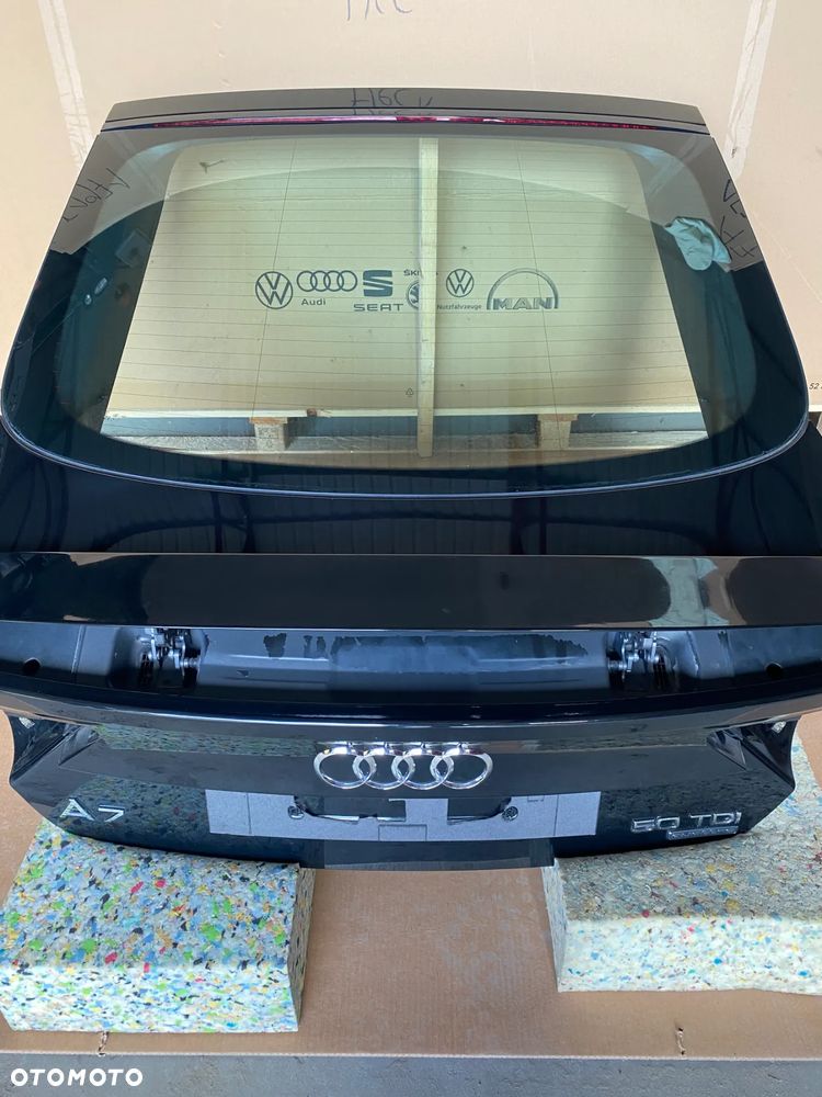 Kompletna Klapa bagażnika lotka Audi A7 4G Cy lift Sportback kolor LY9T 38k - 15