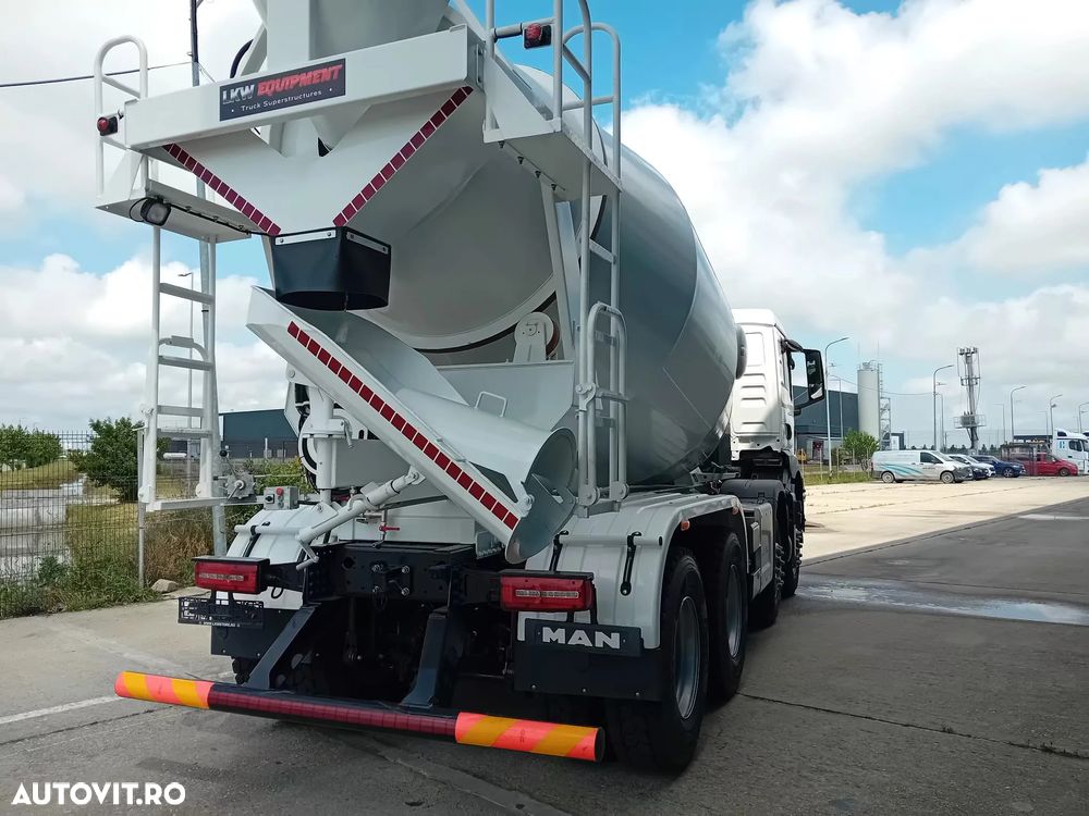 MAN TGS 35.440 8X4 Betoniera/Beton Mixer 10m3, NOU/NEW Truck, TOP !!! - 15