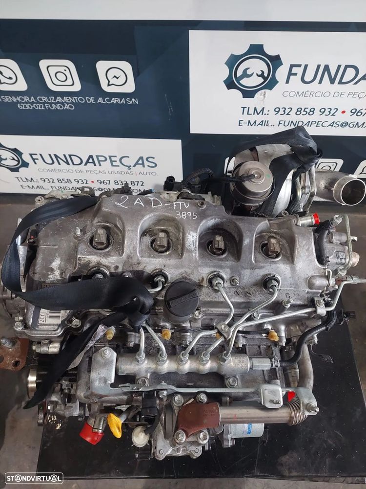 Motor Toyota Avensis 2.2D 177Cv Ref: 2AD-FTV 05-08 - 1