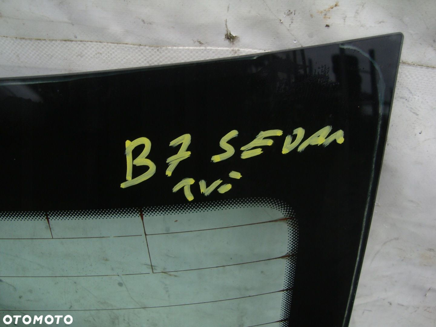 SZYBA TYLNA KAROSERYJNA SEDAN VW PASSAT B7 10-15 POZNAŃ - 2