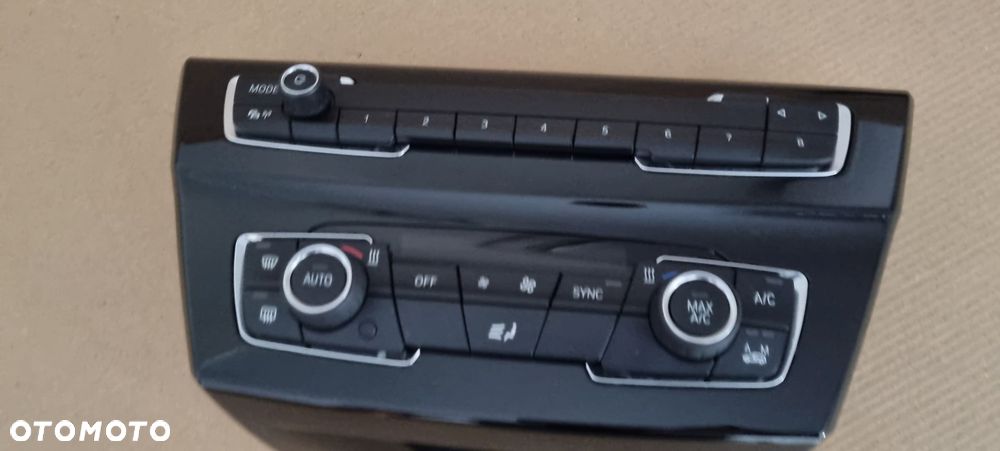 BMW X2 F39 2018- Panel klimatyzacji Radia Oryginał Demontaż - 4